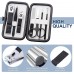 Aceoce Nail Clippers Set Professional Manicure Set Grooming Kits Stainless Steel Travel Manicure Pedicure Kit Nail Care Tools Nail Kit with Travel Case Personal Care Tools Gifts for Men Women